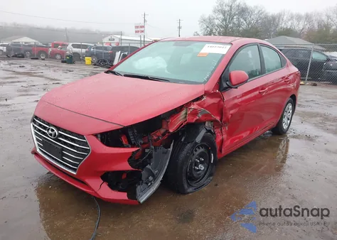 2021 Hyundai Accent Se from USA, damaged, VIN 3KPC24A62ME131753